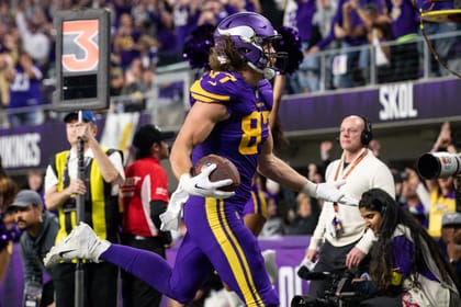 Vikings Depth Chart, Week 13 vs. Jets