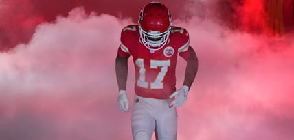 Chiefs WR Mecole Hardman in 2024.