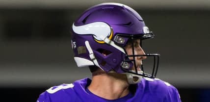 Vikings QB Trevor Siemian in 2018