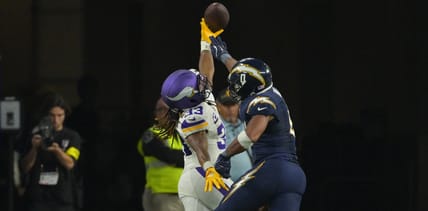 Vikings HB Aaron Jones in Week 8 at the Los Angeles Chargers