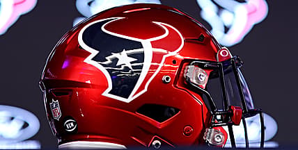 Houston Texans helmet in 2023.