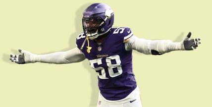 Jonathan Greenard in 2024. Vikings OLB.