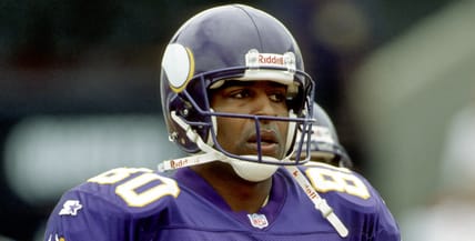 Vikings WR Cris Carter in 1996.