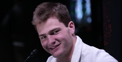 Drake Maye on Super Bowl Row in 2026