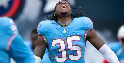 Titans Safety K'Von Wallace in 2023
