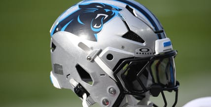 A Carolina Panthers Helmet in 2024