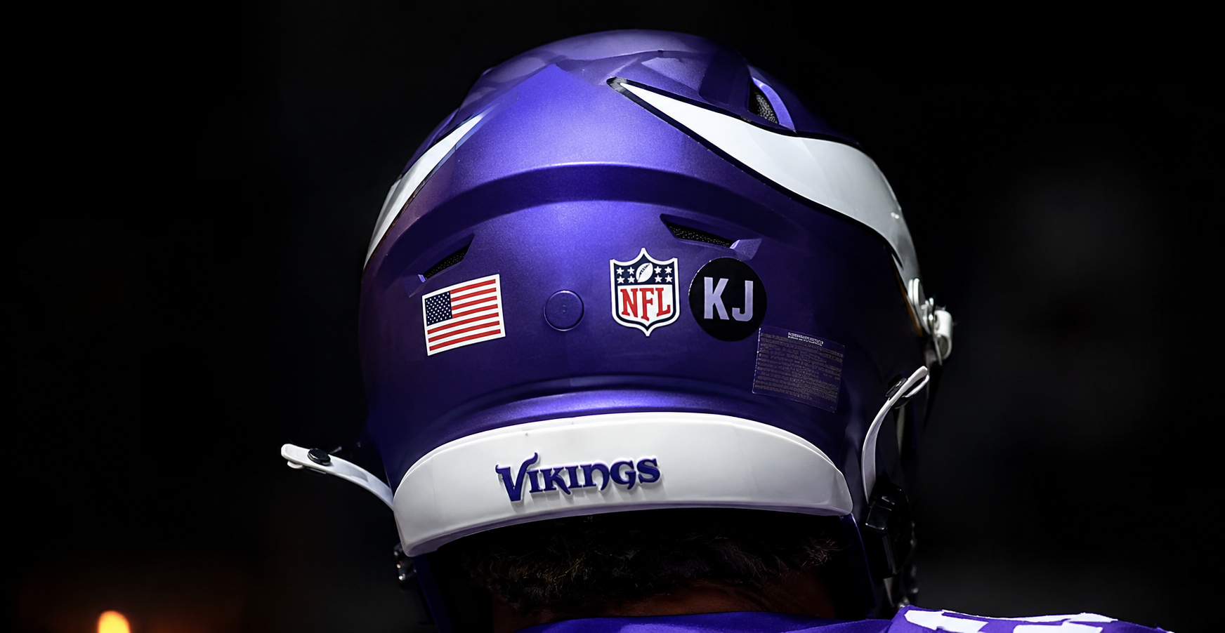 Dillon Bell appears in Vikings offseason media after joining the team.