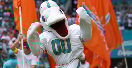Miami Dolphins mascot in 2025