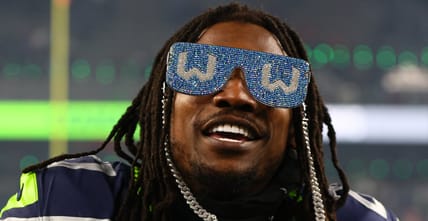 Seahawks CB Tariq Woolen in 2026 at the NFC Championship