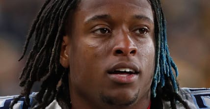 Safety K'Von Wallace in 2023 witht he Titans