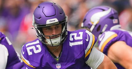 Vikings QB Max Brosmer in 2025.