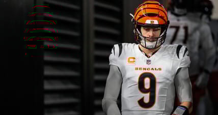 Bengals QB Joe Burrow during the 2024 regular season.