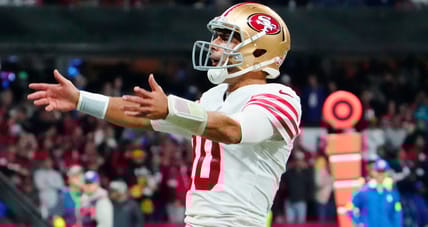 49ers QB Jimmy Garoppolo in 2022