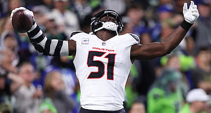 Texans pass rusher Will Anderson in 2025