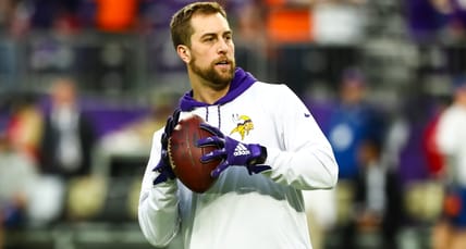 Vikings WR Adam Thielen in 2019 as Minnesota secured a Wildcard playoff berth that season.