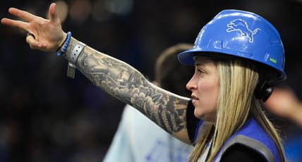 Detroit Lions fans in 2025 watching the Vikings