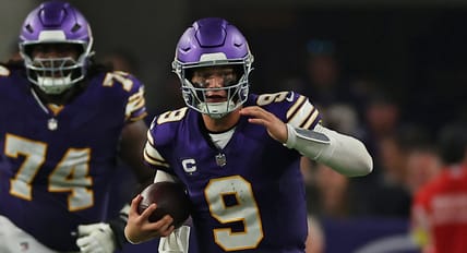 Minnesota Vikings QB J.J. McCarthy in Week 2 of 2025