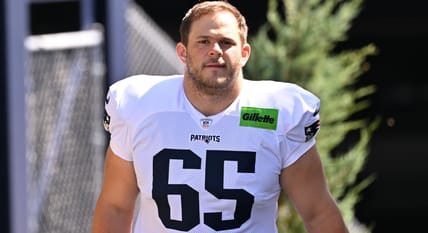 Patriots center Garrett Bradbury in 2025