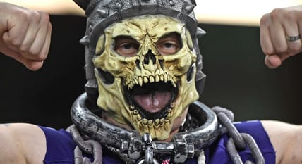 A Vikings Fan in 2017 at Soldier Field