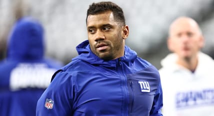 Giants QB Russell Wilson in 2025