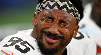 Cleveland Browns EDGE Myles Garrett in 2025