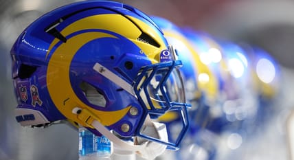 Los Angeles Rams Helmet in 2025