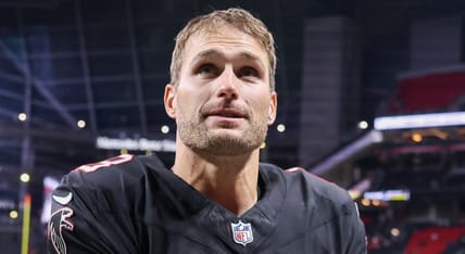Falcons QB Kirk Cousins in Week 18 of 2025