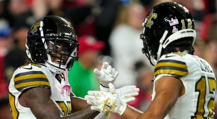 WRs Rashid Shaheed & Chris Olave in 2024