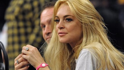 Vikings Player Gets Shout Out from Lindsay Lohan