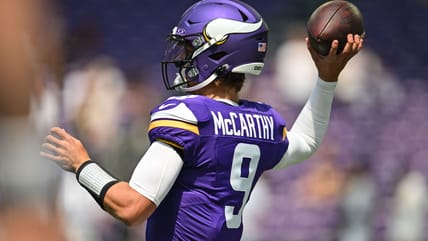 There’s a J.J. McCarthy Update … with a Catch