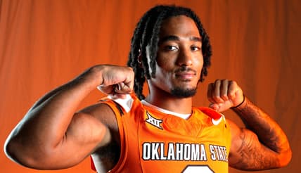 Oklahoma State Terrill Davis poses in the summer of 2025