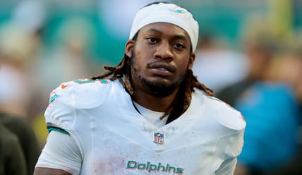 Dolphins RB Jaylen Wright against the Bills in 2025