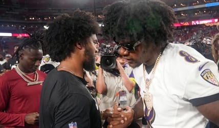 Kyler Murray and Lamar Jackson in 2022