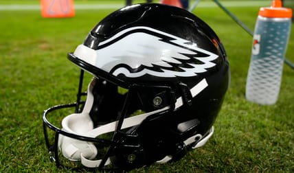 Eagles Helmet in 2025 at Lambeau Field