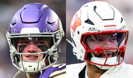 J.J. McCarthy and Kyler Murray for the Vikings and Cardinals in 2025, respectively