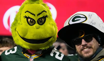 Packers fans against the Bears in 2025