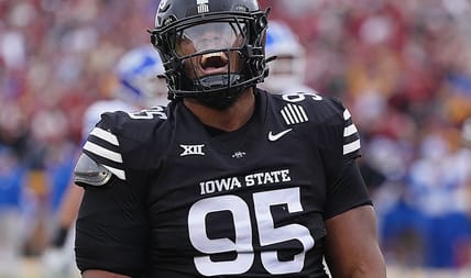 Iowa State DT Domonique Orange against BYU