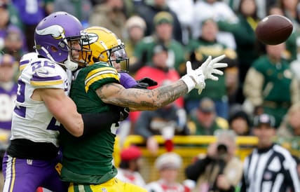 Vikings safety Harrison Smith at Lambeau Field in 2023.