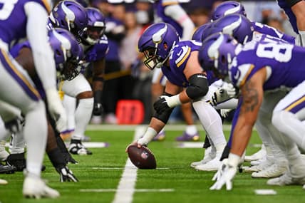 Minnesota Vikings offensive line in 2025