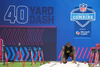 Gatos DT Caleb Banks at the 2026 NFL Combine