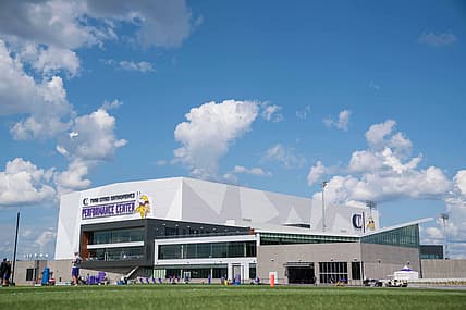 Vikings’ TCO Performance Center facility in Eagan, Minnesota.