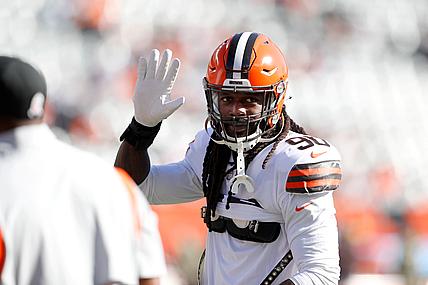 Browns EDGE rusher Jadeveon Clowney in 2021