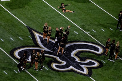 New Orleans Saints cheerleaders in 2025