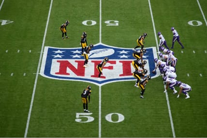 Vikings QB Carson Wentz in Dublin in 2025