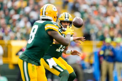 Packers RB Josh Jacobs in 2025 against the Bengals.