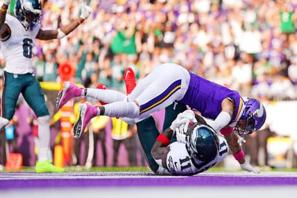 Eagles WR A.J. Brown against the Vikings in 2025