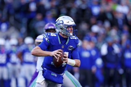 Sam Darnold against the Vikings in 2025