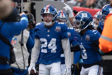 Giants safety Dane Belton in 2024