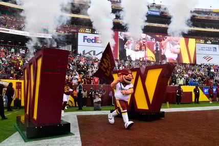 Commanders mascot in 2023