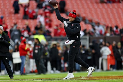 49ers QB Mac Jones in 2025